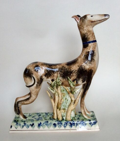 Brindled Dog With Black Markings