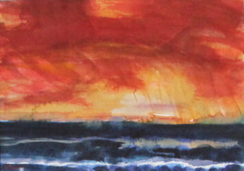 Sunset and Sea