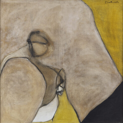 Yellow Nude (Woman One)