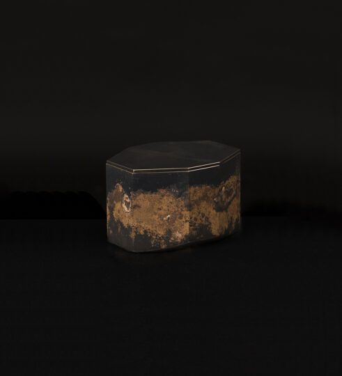 Eight Faced Bronze Box