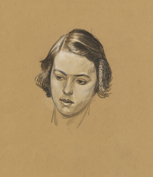 Head Study, Girl