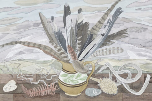 Ben Rinnes, Jug with Feathers