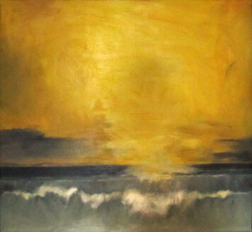 Sunset over the Sea