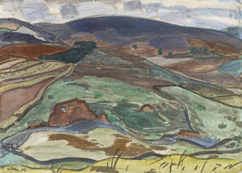 From the Clovenfords Road