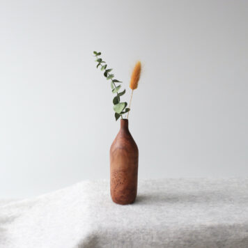Sequoia Burr Dried Flower Vase (#73)