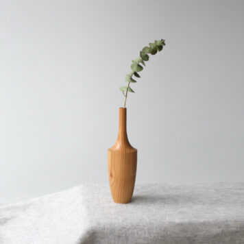Cherry Dried Flower Vase (#71)