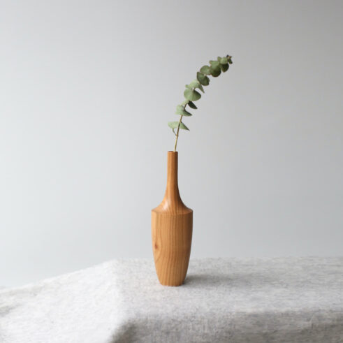 Cherry Dried Flower Vase (#71)