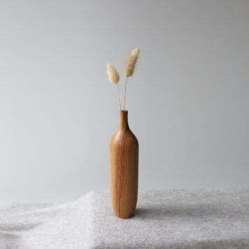 Spalted Cherry Dried Flower Vase (#68)