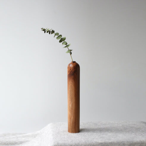 Elm Burr Dried Flower Vase (#64)
