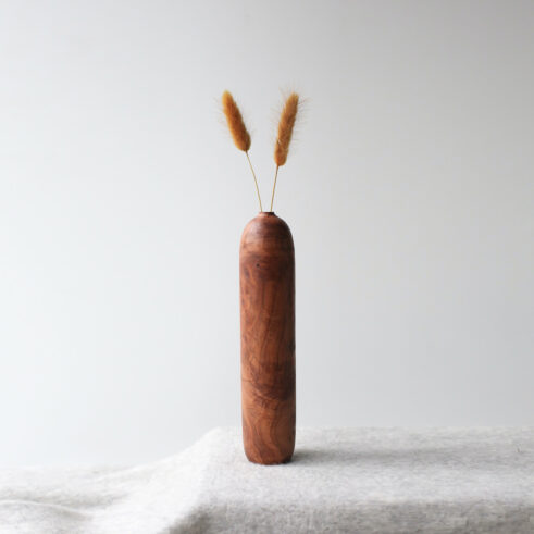 Sequoia Burr Dried Flower Vase (#62)
