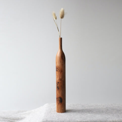 Elm Burr Dried Flower Vase (#61)