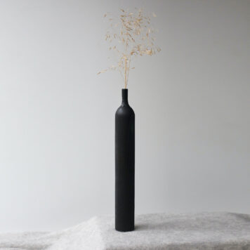 Charred Ash Dried Flower Vase (#60)