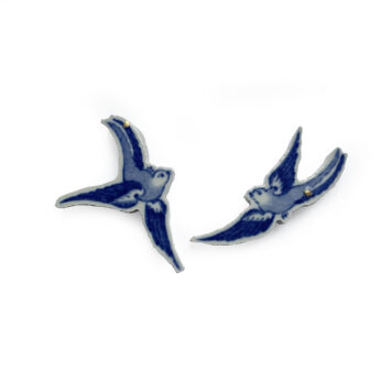 Willow Bird Pair of Pins