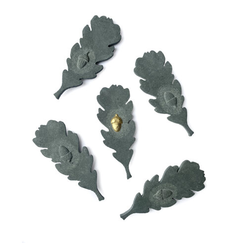 Oak Leaves II (set of 5)