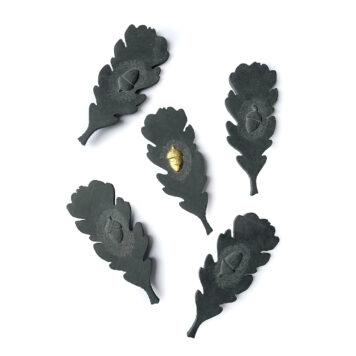 Oak Leaves I (set of 5)