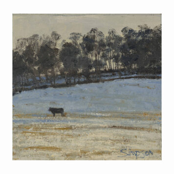 Winter Cow