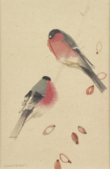 Bullfinch and Rosehips