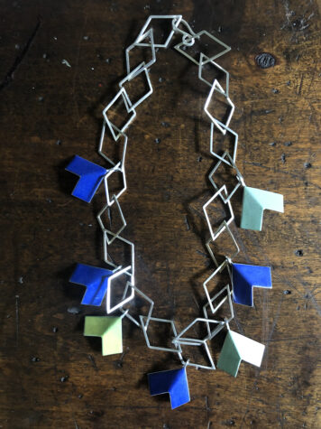 Geometric Chain Necklace