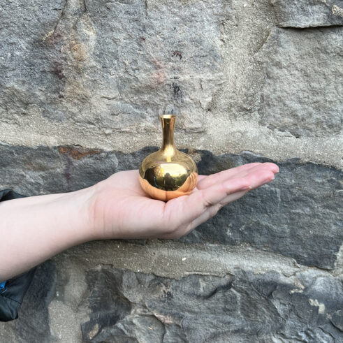 Miniature Pot – Gold Large I