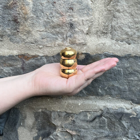 Miniature Pot – Gold Medium I