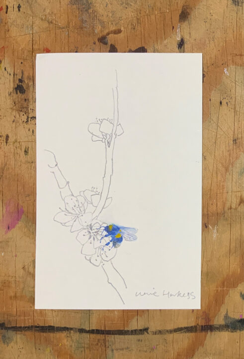 Bees for Ukraine IX by Claire Harkess