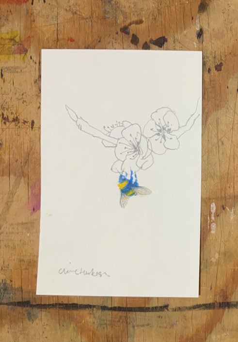 Bees for Ukraine X by Claire Harkess