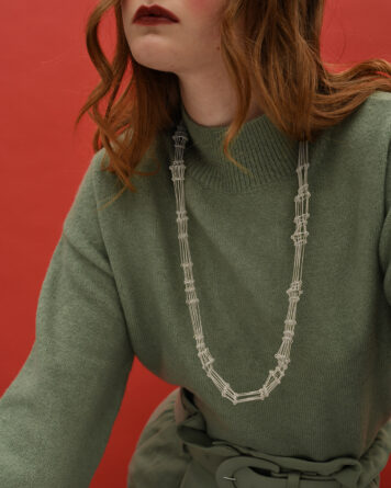 Inkle Neckpiece (modelled)
