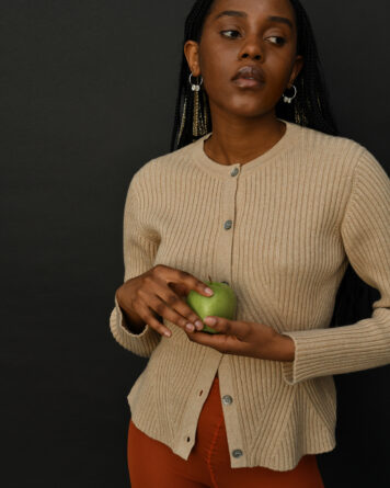 Fidget Hoops (silver) (modelled)