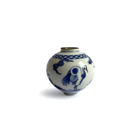 Moon Jar – Stork