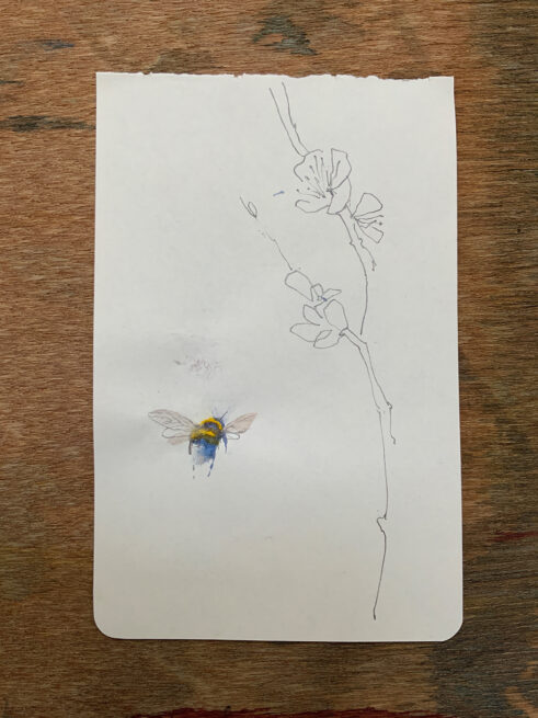 Bees for Ukraine V by Claire Harkess