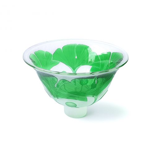 Green Ginkgo Teacup