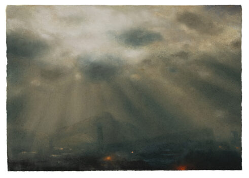 The View at Breakfast Time (Kitchen Window Series No 100)