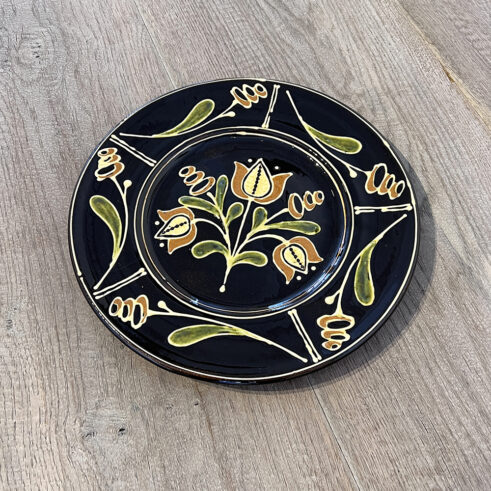 Black Tulip Plate