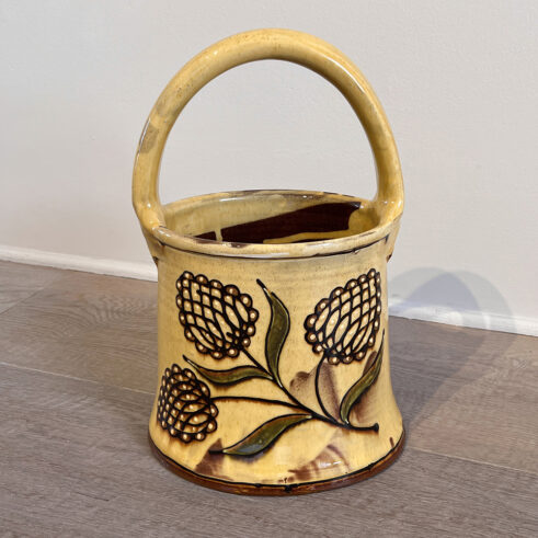 Yellow Flower Basket
