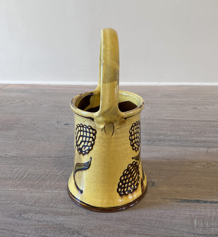 Yellow Flower Basket The Scottish Gallery