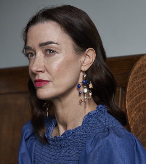 Multilayer Balance Victorian Drop Earrings