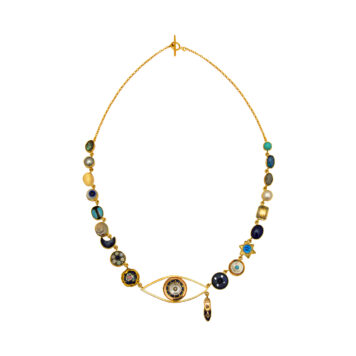 Eye Teardrop Treasure Necklace