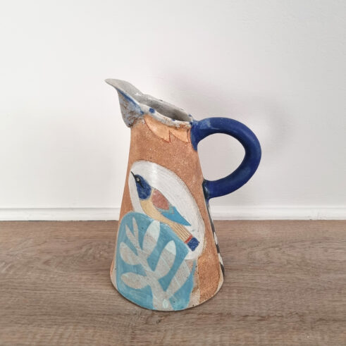 Bird On Tree Jug