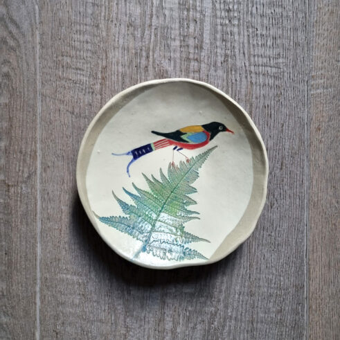Exotic Bird Plate