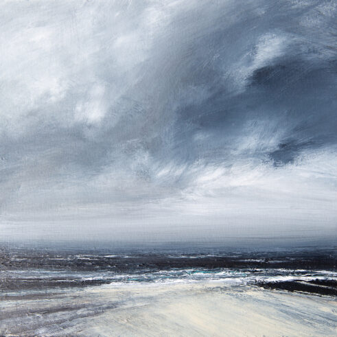 Incoming Rain, West Voe