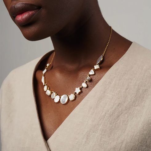 Pearl and Shell Necklace