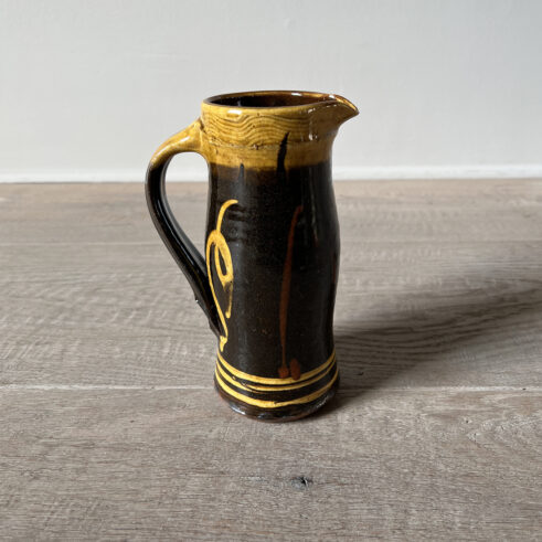 Small Black Mediaeval Jug