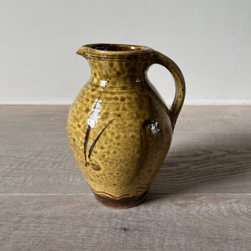 Round Yellow Jug