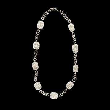 Precious White Metal Chain
