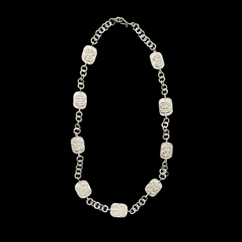 Precious White Metal Chain