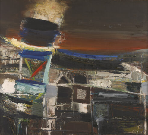 Sunrise over Seawall, Catterline