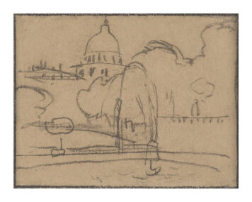 The Pantheon from the Jardin du Luxembourg