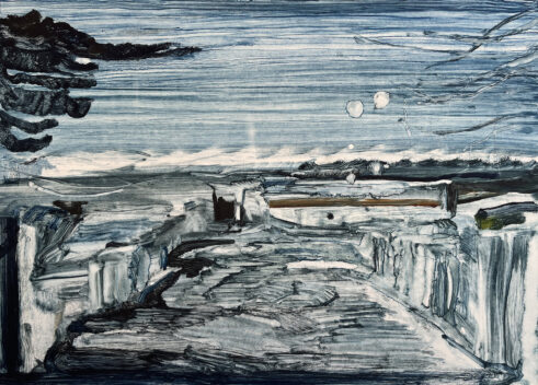 La Città Smaritta Nella Neve