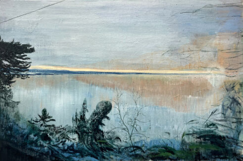 The Gulf of Trieste from The Train