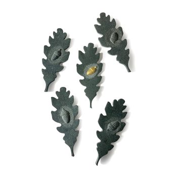 Oak Leaves – set of 5 #1